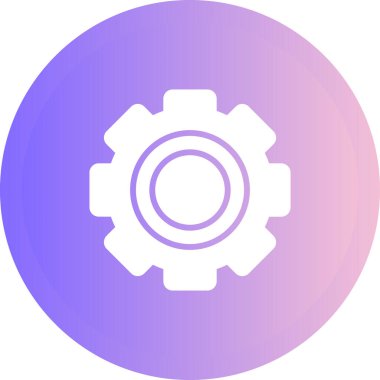 ayar simgesi, vektör illüstrasyonu