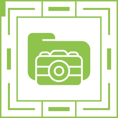 belge web simgesi vektör illüstrasyonu