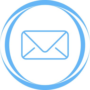 Posta simgesinin vektör illüstrasyonu