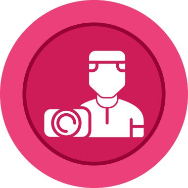 kullanıcı. Web simgesi vektör illüstrasyonu