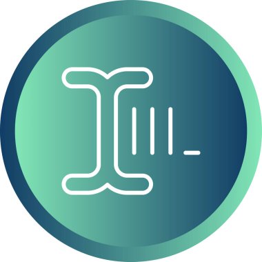 Yazma simgesinin vektör illüstrasyonu