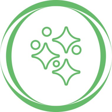 Yıldız simgelerinin vektör illüstrasyonu