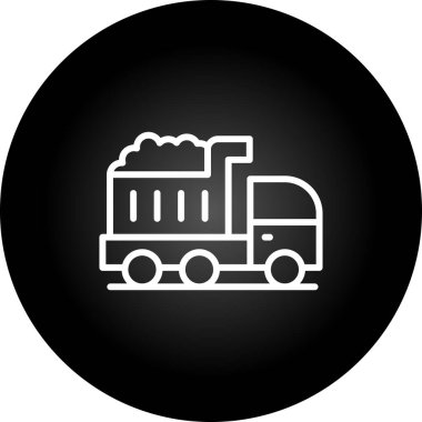 Döküm simgesi, vektör illüstrasyonu 