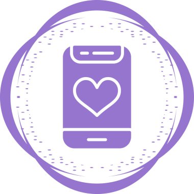 cep telefonu simgesi, vektör illüstrasyonu basit tasarım