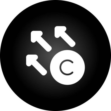 Şekil Değiştiren simgesinin vektör çizimi