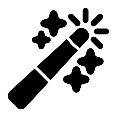 Sihirli Ağ ikonu vektör illüstrasyonu 