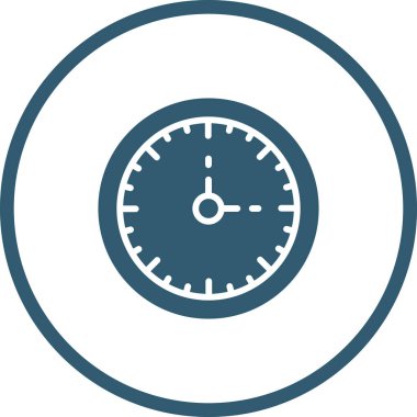 saat vektör simgesi işareti, sembol