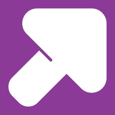 ok web simgesi, vektör çizim