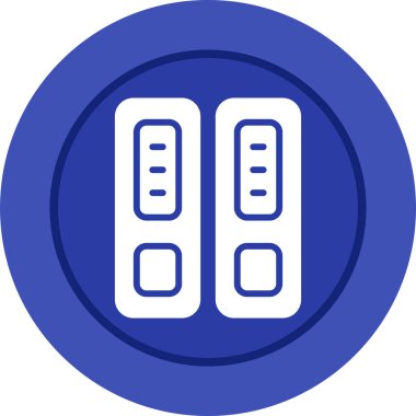 dizin web simgesi, basit vektör illüstrasyonu