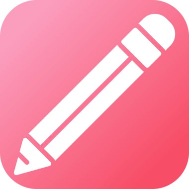 Kalem. Web simgesi basit tasarım