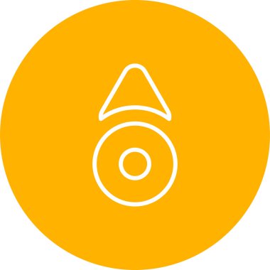 Yukarı kaydır. Web simgesi basit illüstrasyon