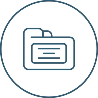 dizin web simgesi, basit vektör illüstrasyonu