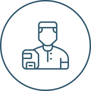 kullanıcı. Web simgesi vektör illüstrasyonu