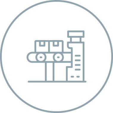 Taşıyıcı Şerit simgesi, vektör illüstrasyonu 