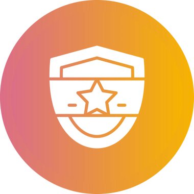 Kalkan, Koruma, Güvenlik Simgesi Vektör İllüstrasyonu