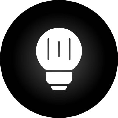  Led Ampul simgesi tasarım vektörü