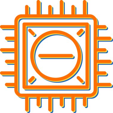 Teknoloji vektör resimleme tasarımı