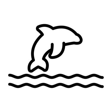 yunus simgesi web basit illüstrasyon