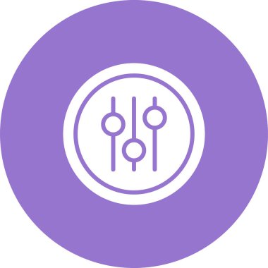 Ses ekolayzer simge vektör çizim