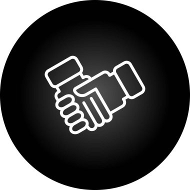 tokalaşma web simgesi vektör çizimi