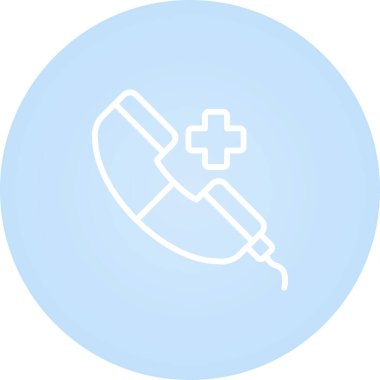 tıbbi ve sağlık çizgisi vektör simgesi 