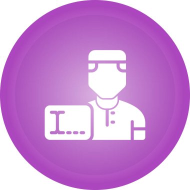 kullanıcı. Web simgesi vektör illüstrasyonu