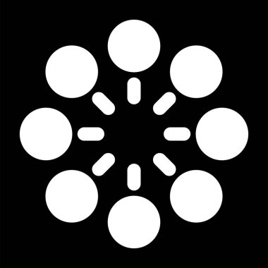 Simge yükleme vektör illüstrasyonu