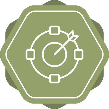 hedef web simge vektör çizim