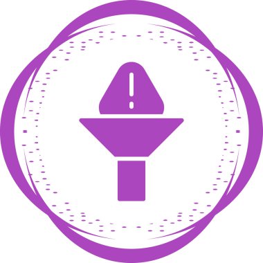 Web simgesi vektör illüstrasyonu filtreleniyor