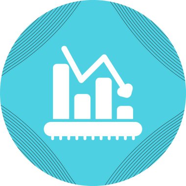 Beyaz Arkaplanda Çubuk Çizelgesi Analiz Vektörü Simgesi İzole Edildi 