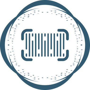barkod simgesi, web basit illüstrasyon