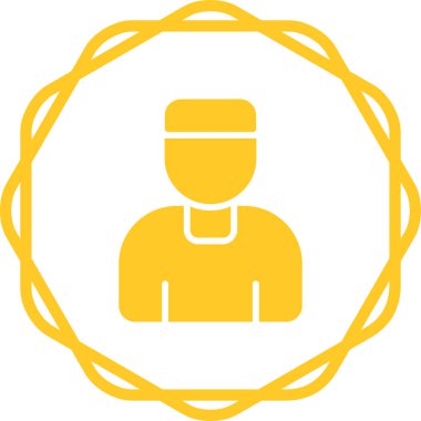 kullanıcı. Web simgesi vektör illüstrasyonu