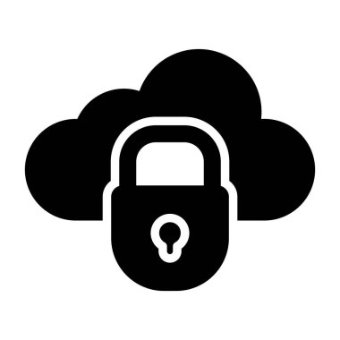 Özel Bulut simgesi, basit tasarım