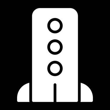 Modem simgesi web basit illüstrasyon