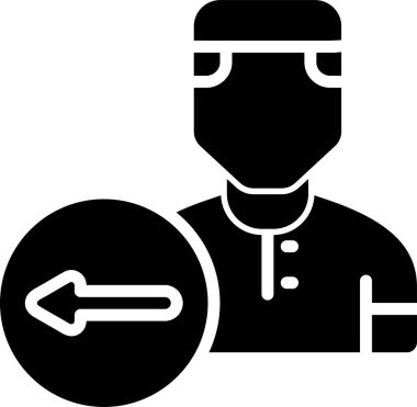 kullanıcı. Web simgesi vektör illüstrasyonu