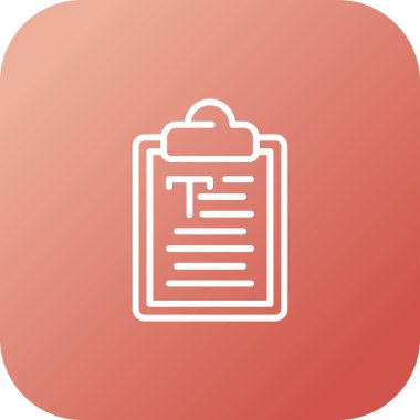 metin simge vektör çizim