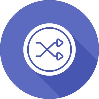 Web simgesi vektör illüstrasyonunu karıştır