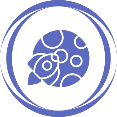 roket ağ ikonu vektör illüstrasyonu 