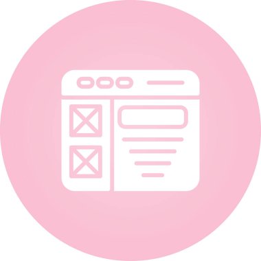 Tel çerçeve, ilgili konsept illüstrasyon, simge, arkaplan ve grafikler.  