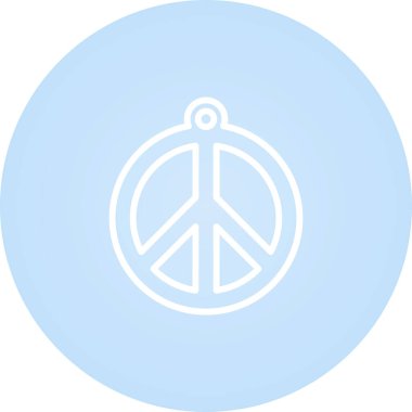 Barış işareti web illüstrasyon tasarımı