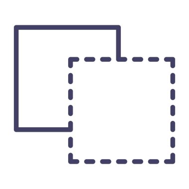 Önplan web simgesi, vektör illüstrasyonu