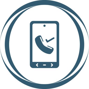 Alıcı simge vektör illüstrasyonunu ara