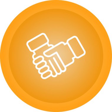 tokalaşma web simgesi vektör çizimi