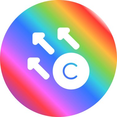 Şekil Değiştiren simgesinin vektör çizimi