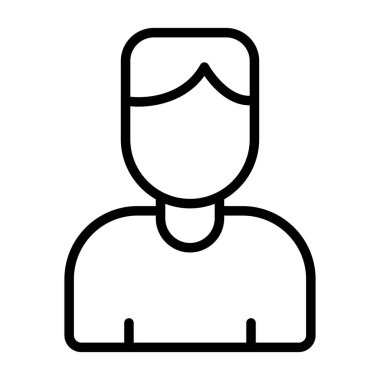 Hasta web simgesi vektör illüstrasyonu