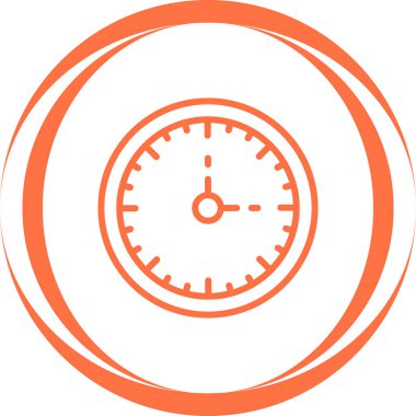 saat vektör simgesi işareti, sembol