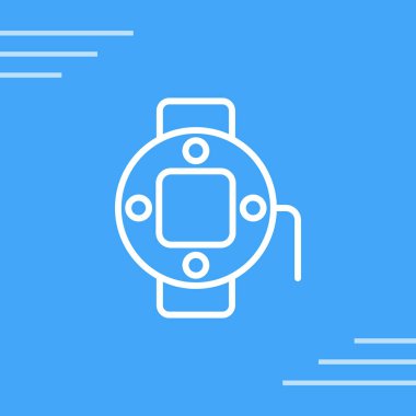 Modern Balık Teybi simgesinin vektör çizimi          