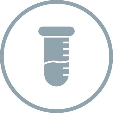 Test Tüneli web simgesi, basit vektör illüstrasyonu