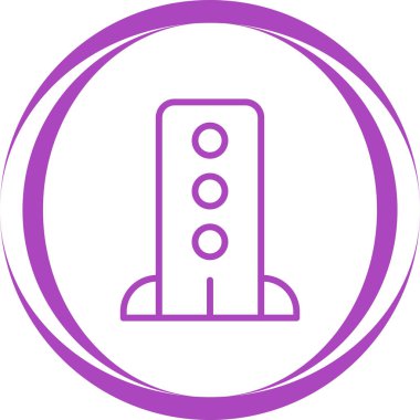 Modem simgesi web basit illüstrasyon