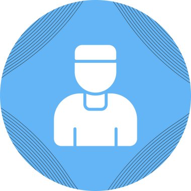 kullanıcı. Web simgesi vektör illüstrasyonu